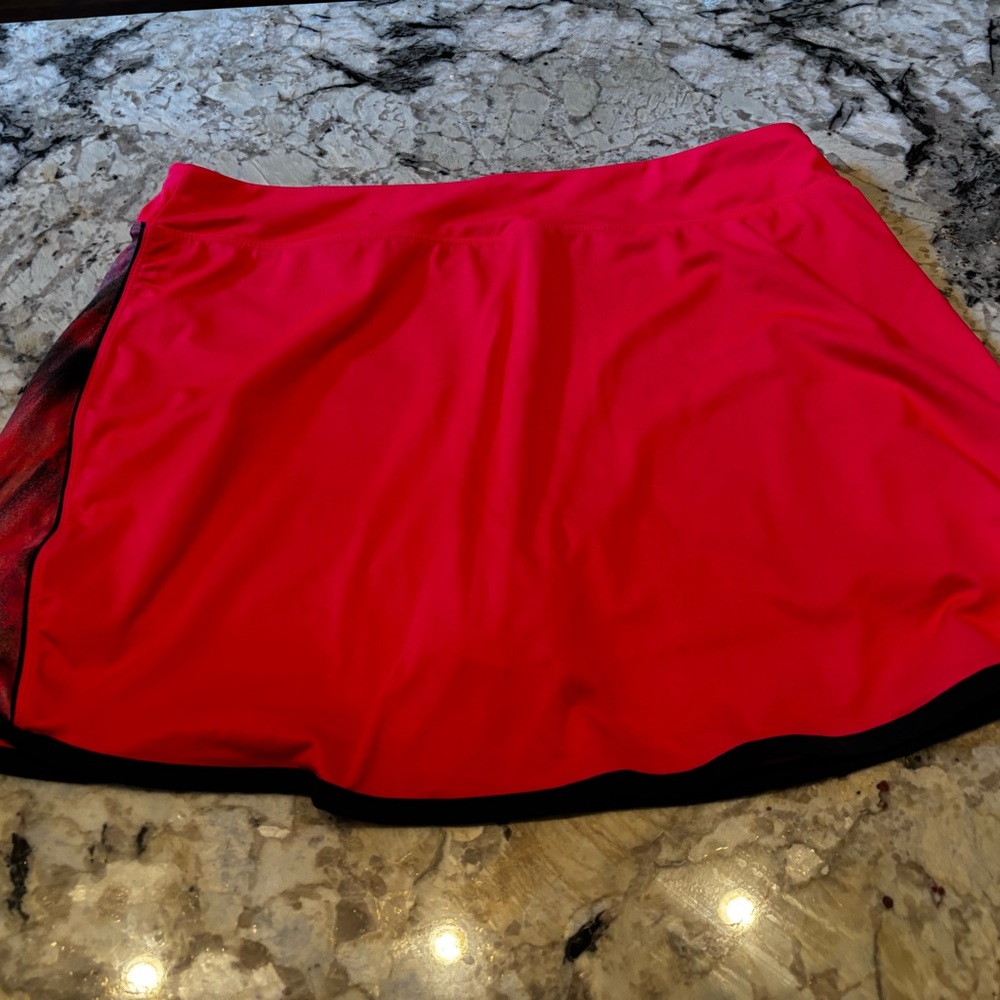 Orange and black  women’s skort